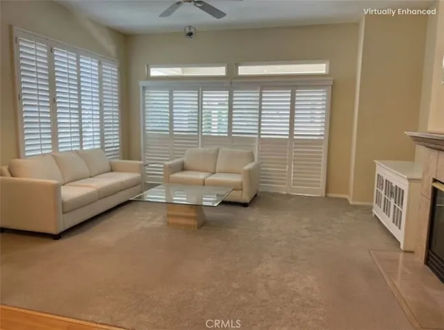 Living room Staged