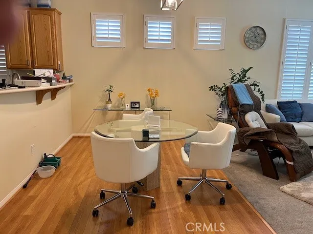 Dining Room before staged