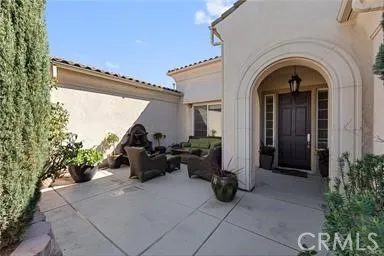 Courtyard in Entry