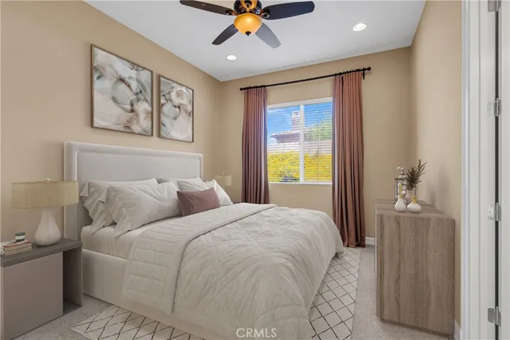 Virtually Staged Secondary Bedroom 2