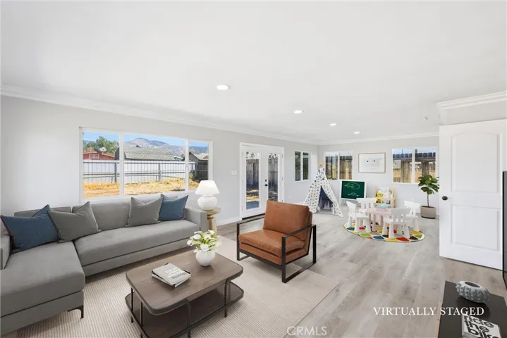 virtually staged Bonus room