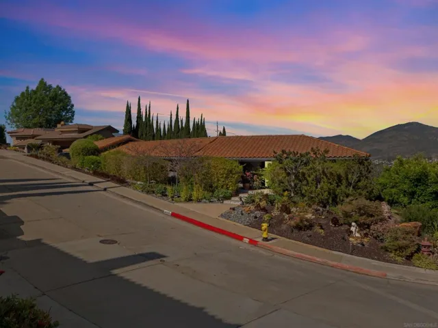 Digitally altered for sunset effect.