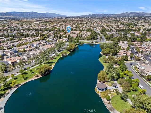 Drone View of Lake