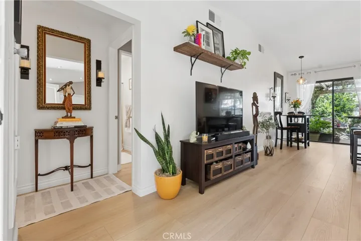 Hallway into Bedrooms