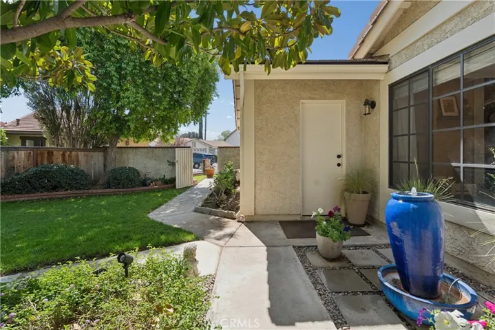 Entrance into Two Car Garage