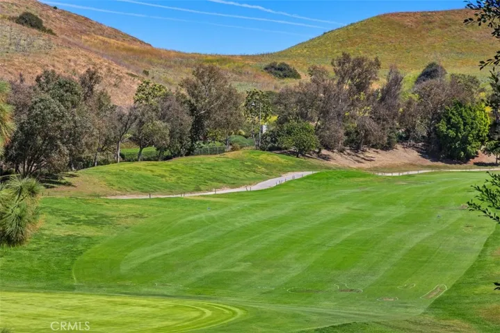 On the golf course
