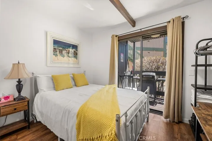 Bedroom 2 with deck