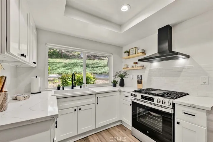 Complete remodel in kitchen
