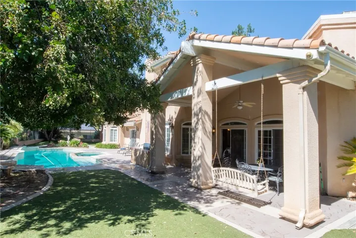 Covered patio