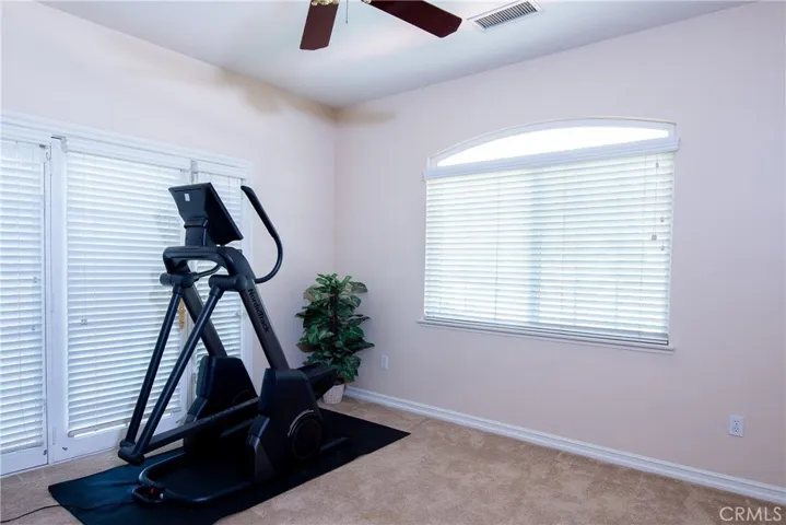 main floor guest room with private entry