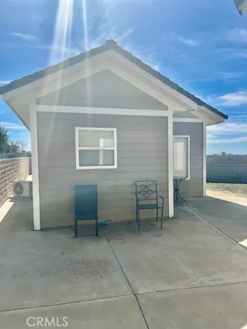 front of guest house