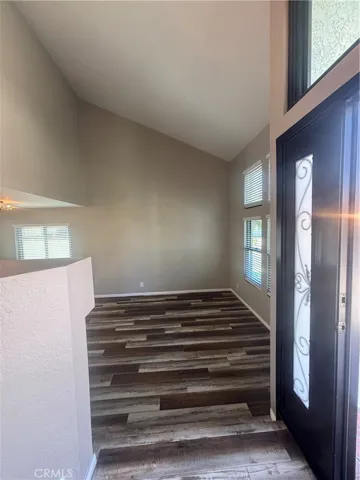 Step down to the great room.