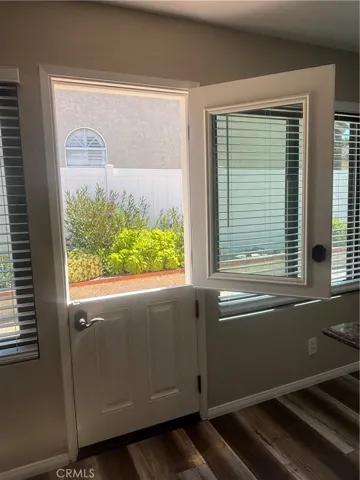 Dutch door opens for fresh air