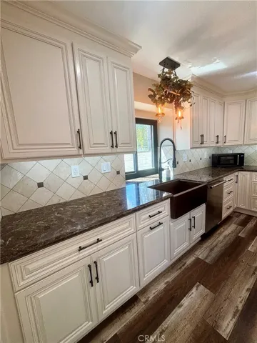 Decorator cabinets with custom pulls and handles