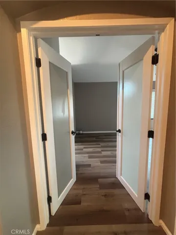 Bedroom #1 Primary suite with double doors