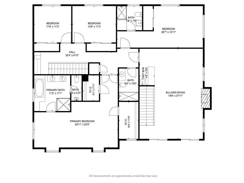 Floor Plan Upper Level