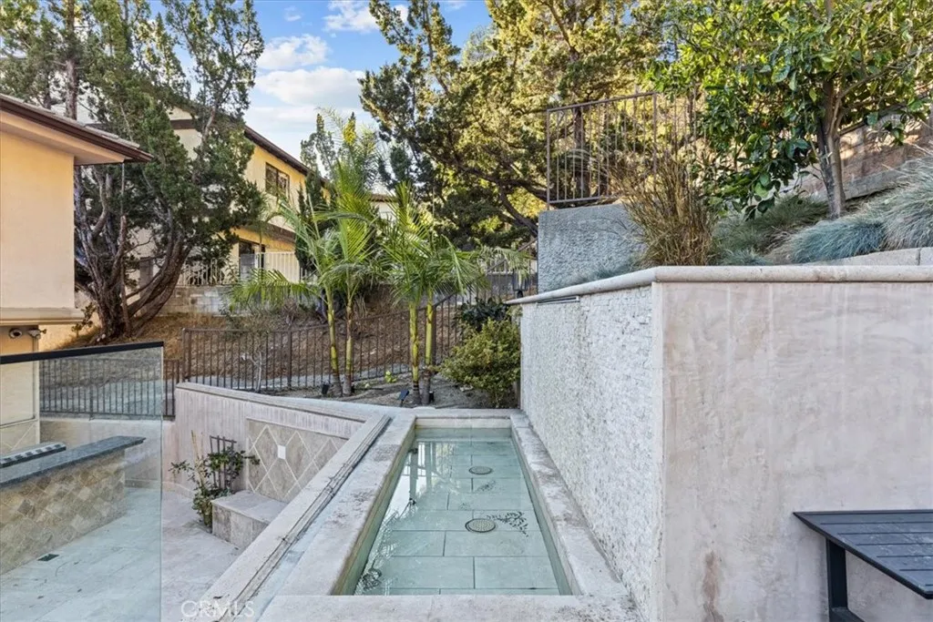 Backyard and Firepit