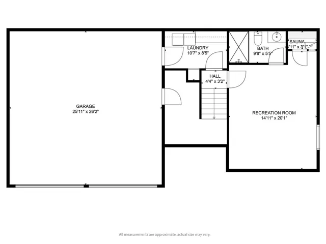 Floor Plan Garage Level