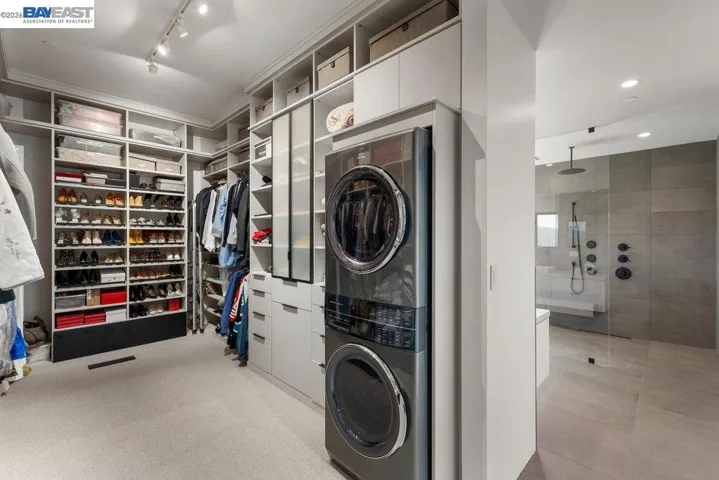 Primary closet