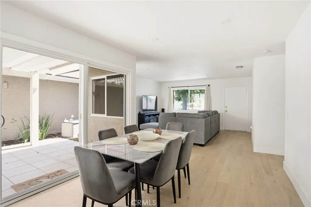 Dining Area with Great View of Back Patio!