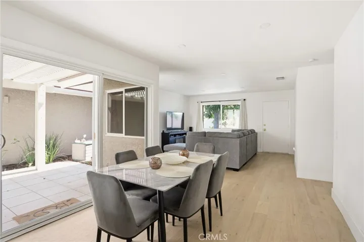 Dining Area with Great View of Back Patio!
