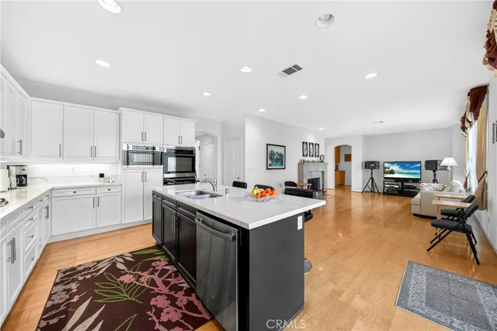 Kitchen and Living room