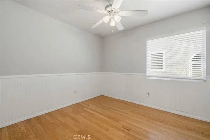 Bedroom with Wainscoting