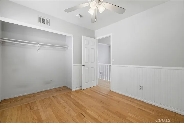 Bedroom with Wainscoting