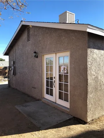 back of the house