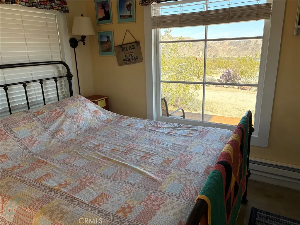 VIEW FROM INSIDE EAST CABIN