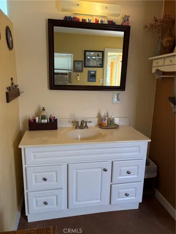 BATHROOM SINK & VANITY