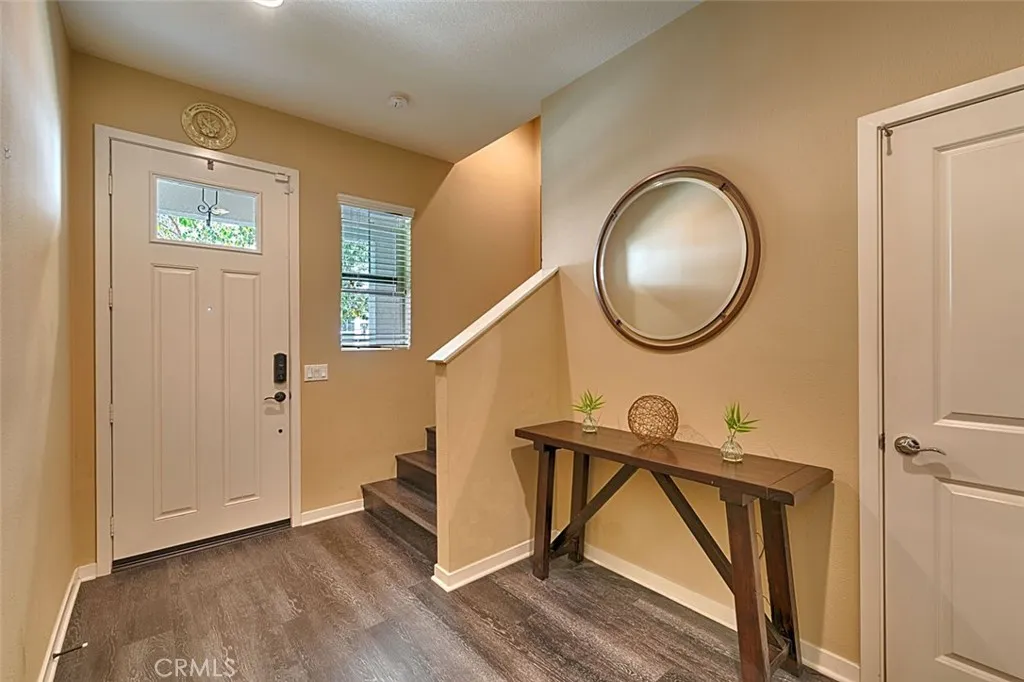 Front door, foyer