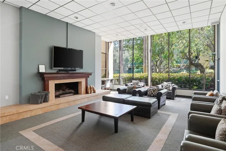 Theater room in the main clubhouse.