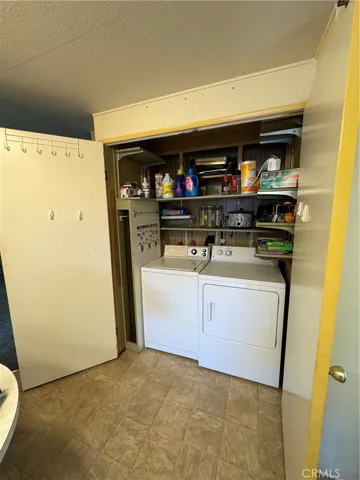 Laundry Doors open