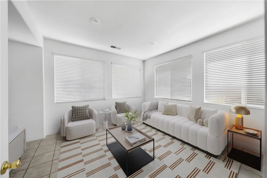 Digitally staged to show full potential-Downstairs Den