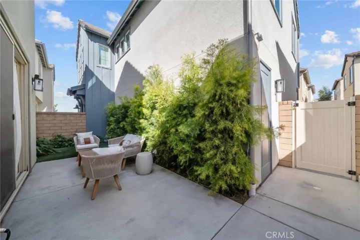 Backyard Patio Area & 2- Car Garage Access