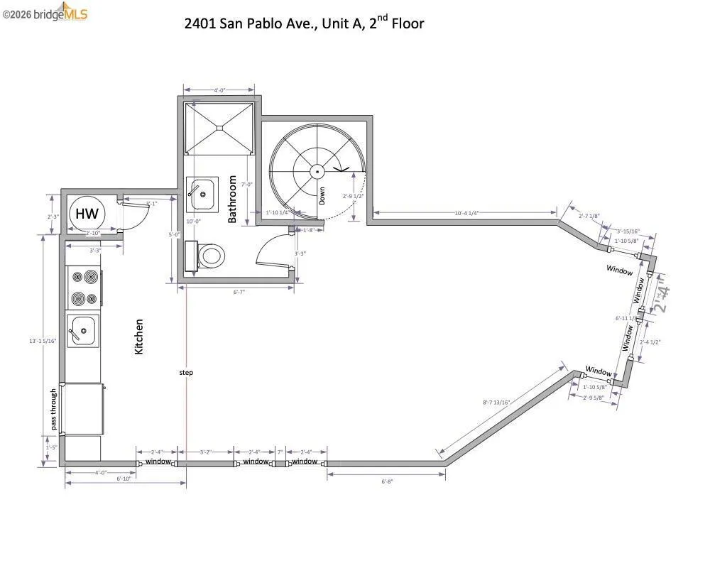 View of home floor plan