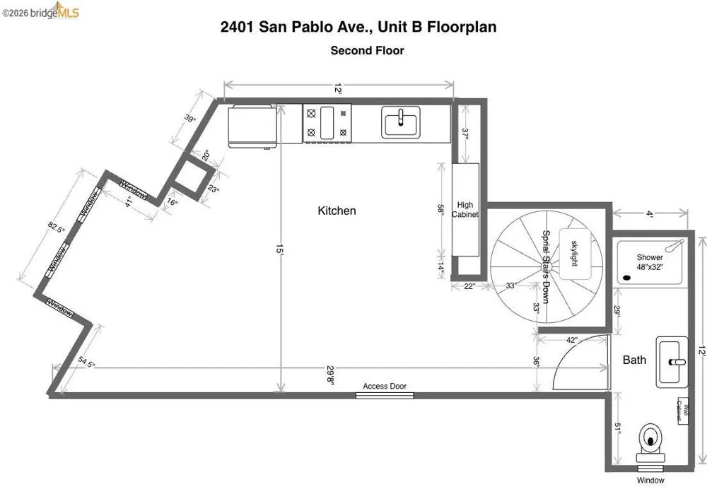 View of home floor plan
