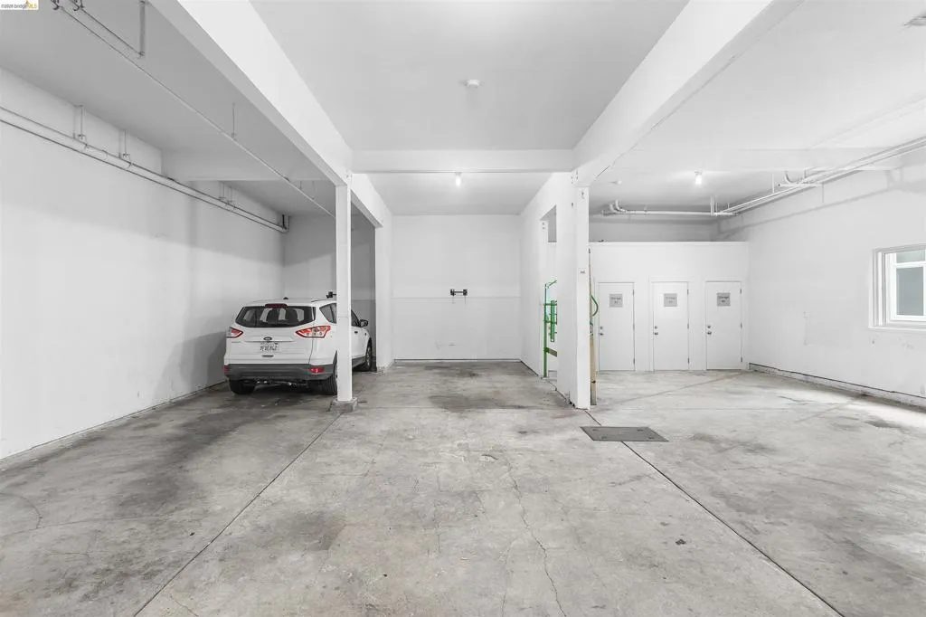 View of parking garage