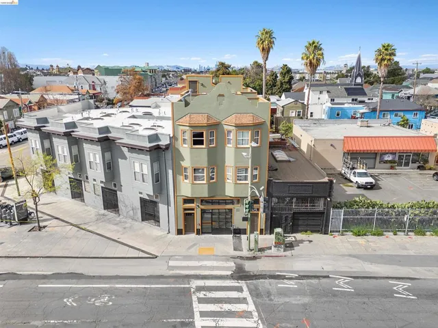 View of property featuring a residential view