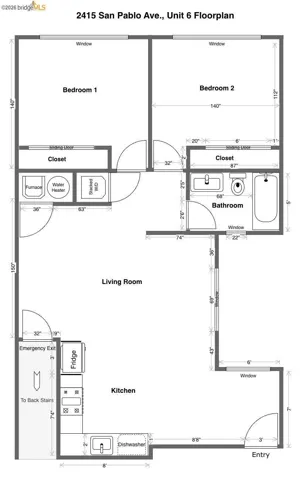 View of floor plan / room layout