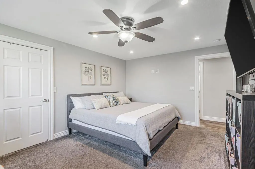 Upstairs Bedroom #1 with 1 walk-in closet