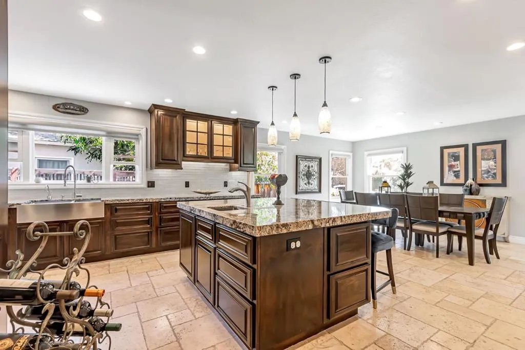 Kitchen oversized island