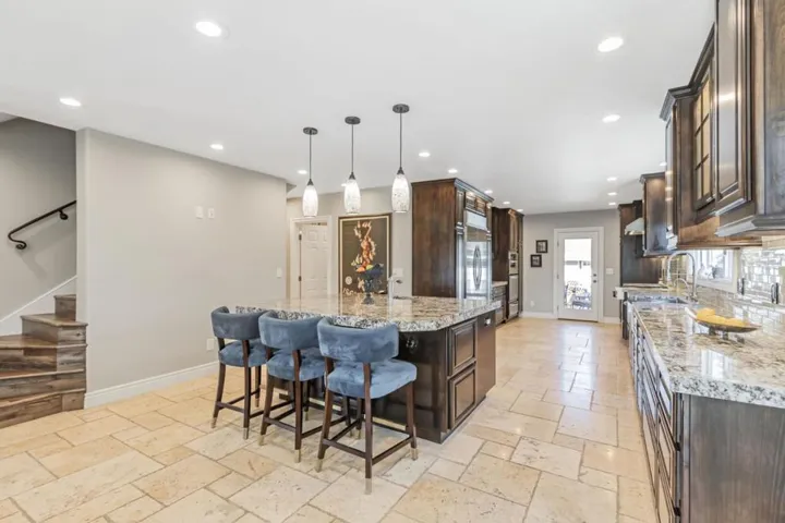 Kitchen Island View