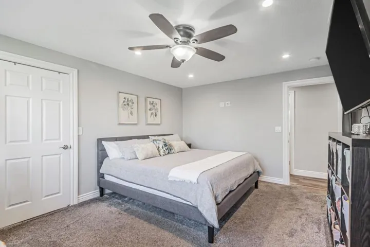 Upstairs Bedroom #1 with 1 walk-in closet