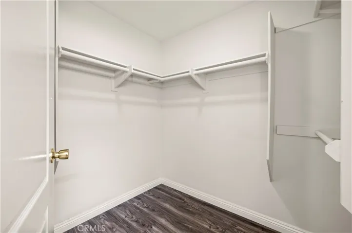 Primary walk in closet