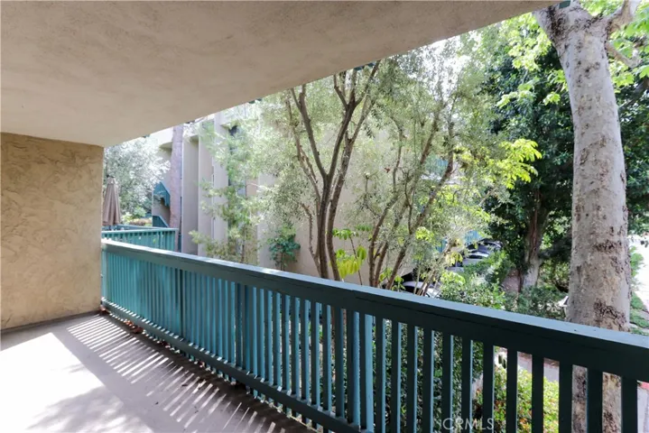 Balcony spanning length of Unit