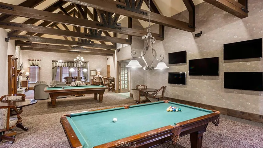 Billiards Room Clubhouse