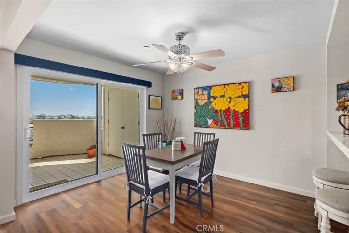 Dining Room has Ocean and Bay views.