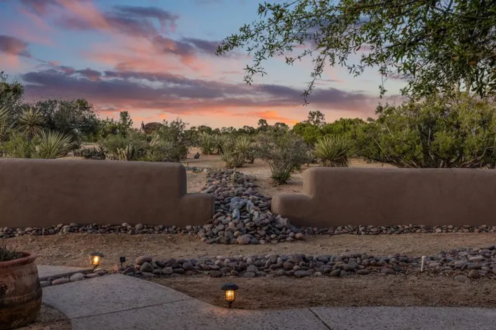 Front Entry Waterfall Feature